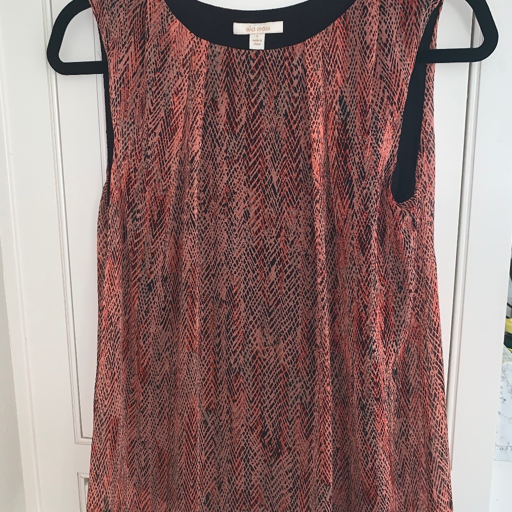 Anthropologie Ella Moss silk top size small